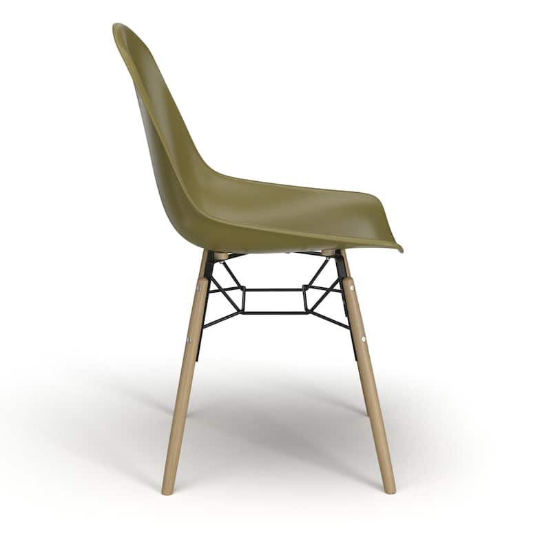 Lene Side Chairs with Natural Legs (Set of 2)