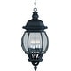 preview thumbnail 3 of 1, Maxim Crown Hill 26" Tall 4 Light Outdoor Lantern Pendant Black