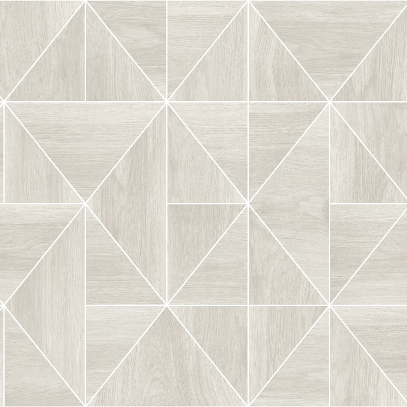 NuWallpaper Taupe Lazlo Peel & Stick Wallpaper - 216in x 20.5in x 0.025in