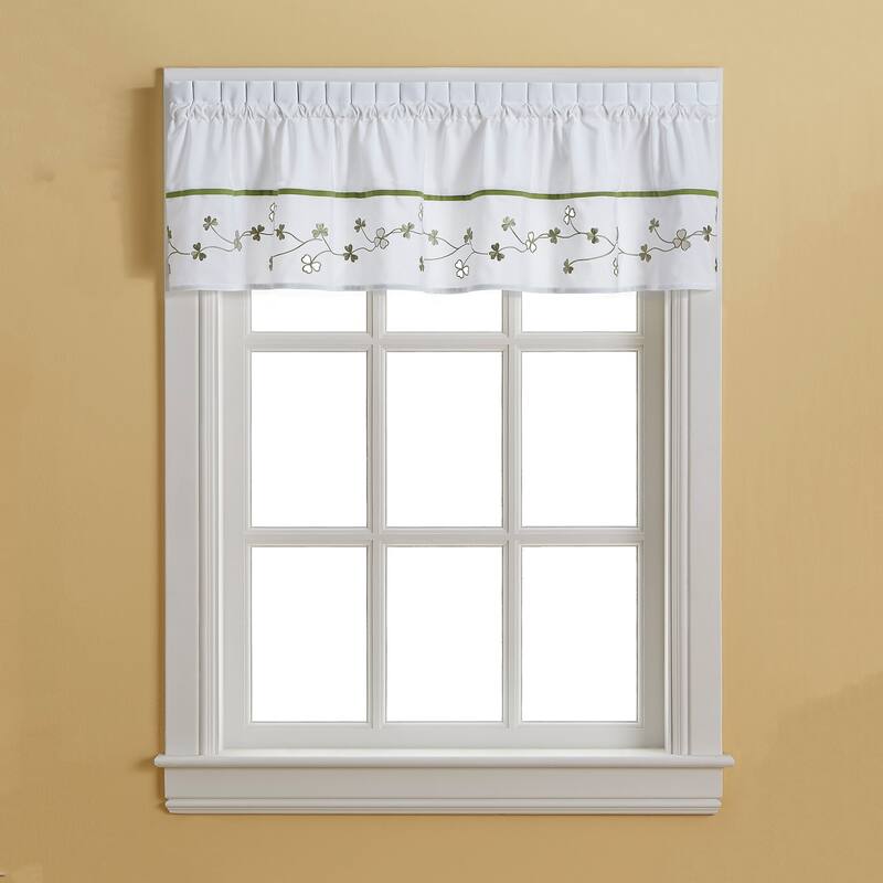 CHF Clover Valance, Swag & Tier Pair Curtain Collection - Valance