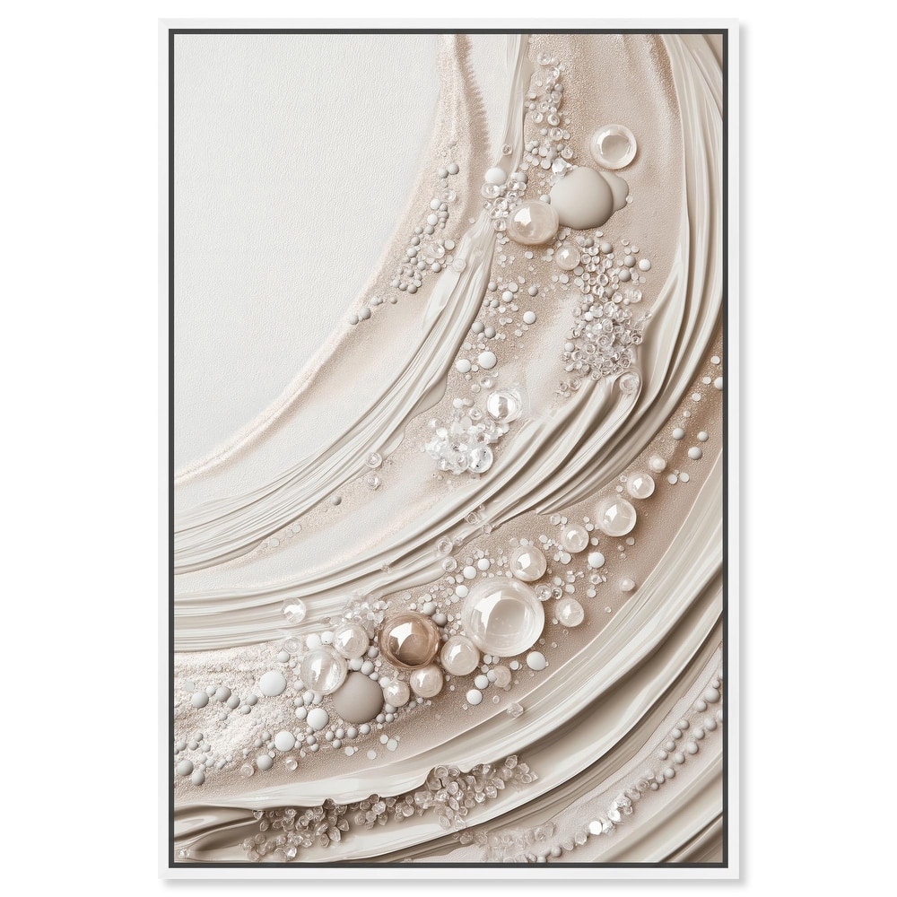 Chromatic Concretions II Canvas by Art Remedy