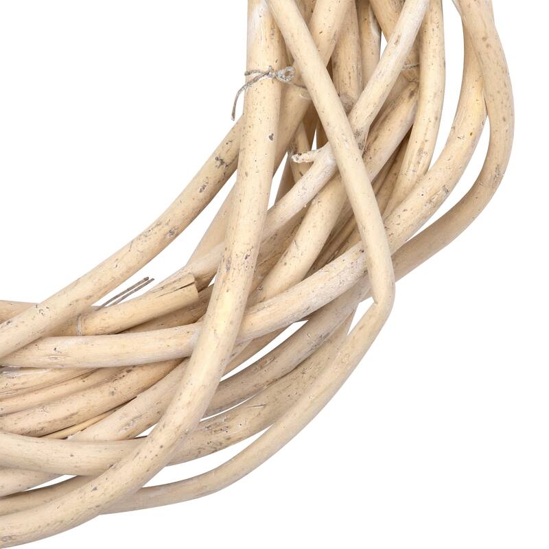 Natural Weeping Willow Spring Twig Wreath - 12" - Unlit