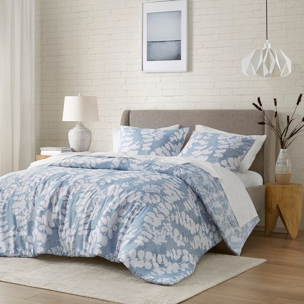 slide 2 of 37, Chelsea Square Milan Farmhouse Reversible Floral Print Comforter Set