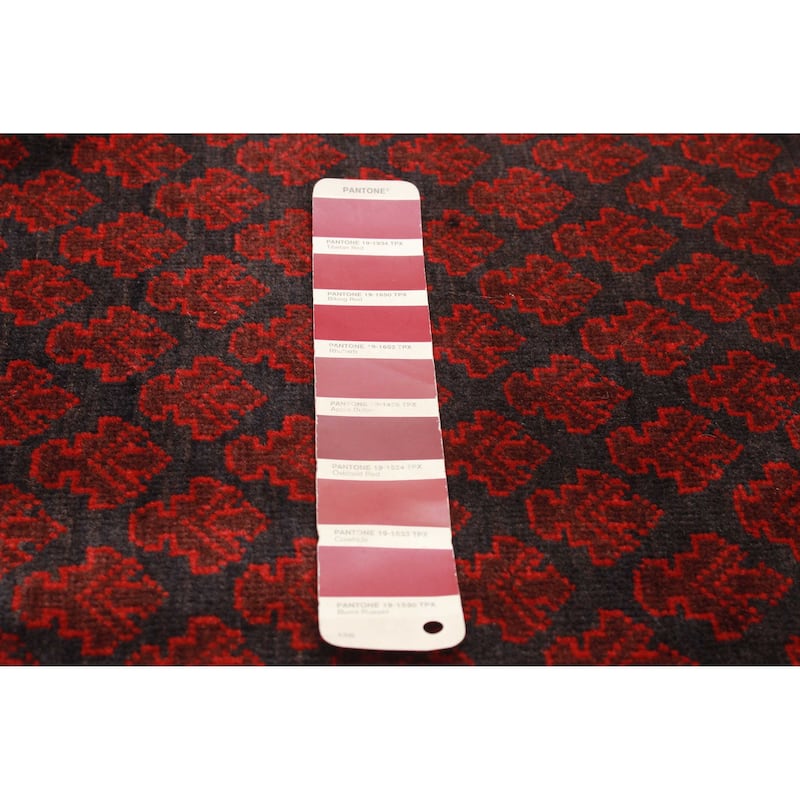 Teimani Burgundy Rug 3'0" x 4'8" - 3'0 x 4'8