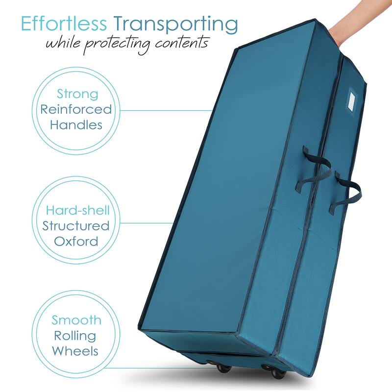 Empyrean Tear Proof Gift Wrapping Paper Storage Container - Premium Christmas Wrapping Paper Holder