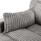 preview thumbnail 102 of 174, 41" W Plush Corduroy Chaise Lounge with Pillows