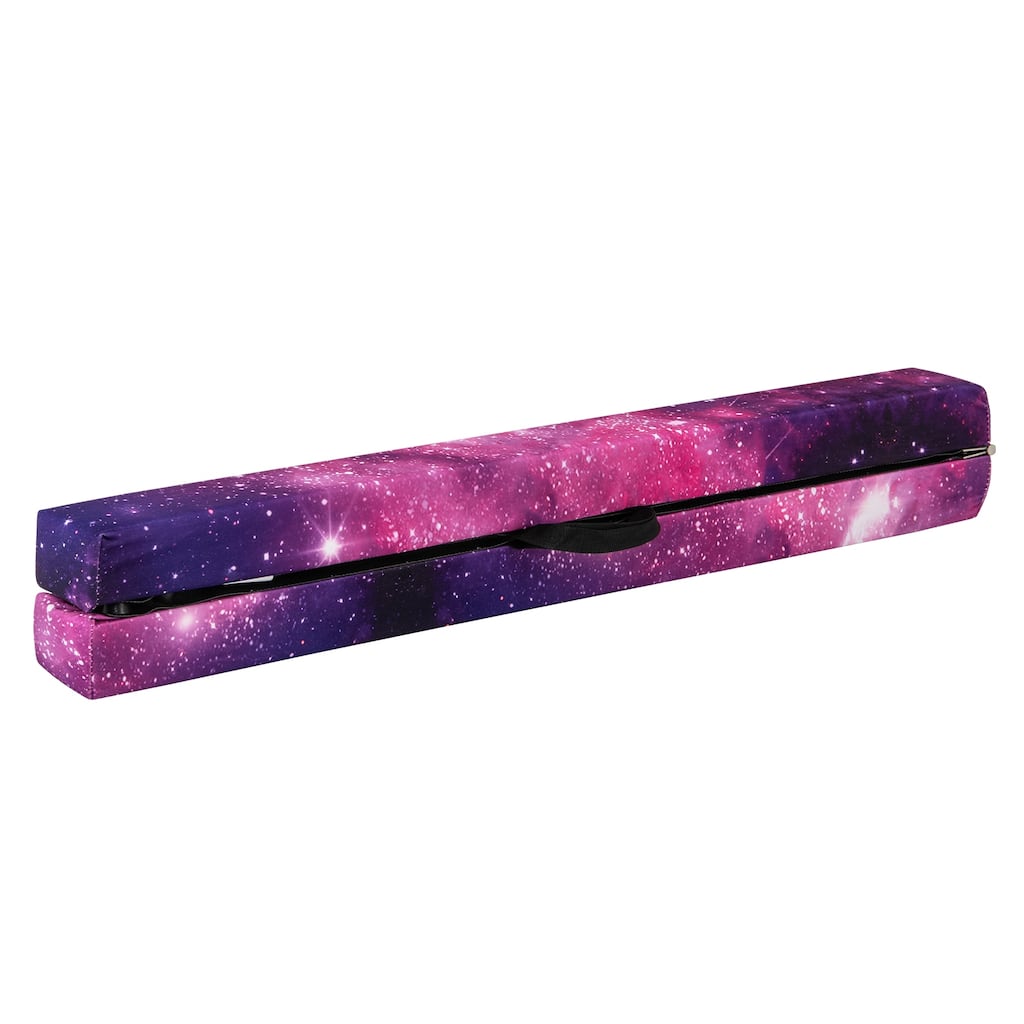 9 Feet Kids Balance Beam for Home Foldable Gymnastics Beam with Non-Slip Bottom and Wood Frame - 108” x 4" x 3" (L x W x H)