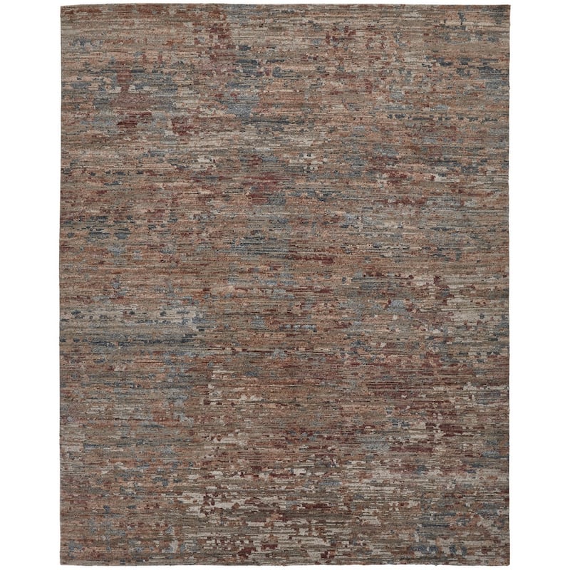 Yelal Abstract Soft Durable Area Rug By HomeRoots - 2' x 3'