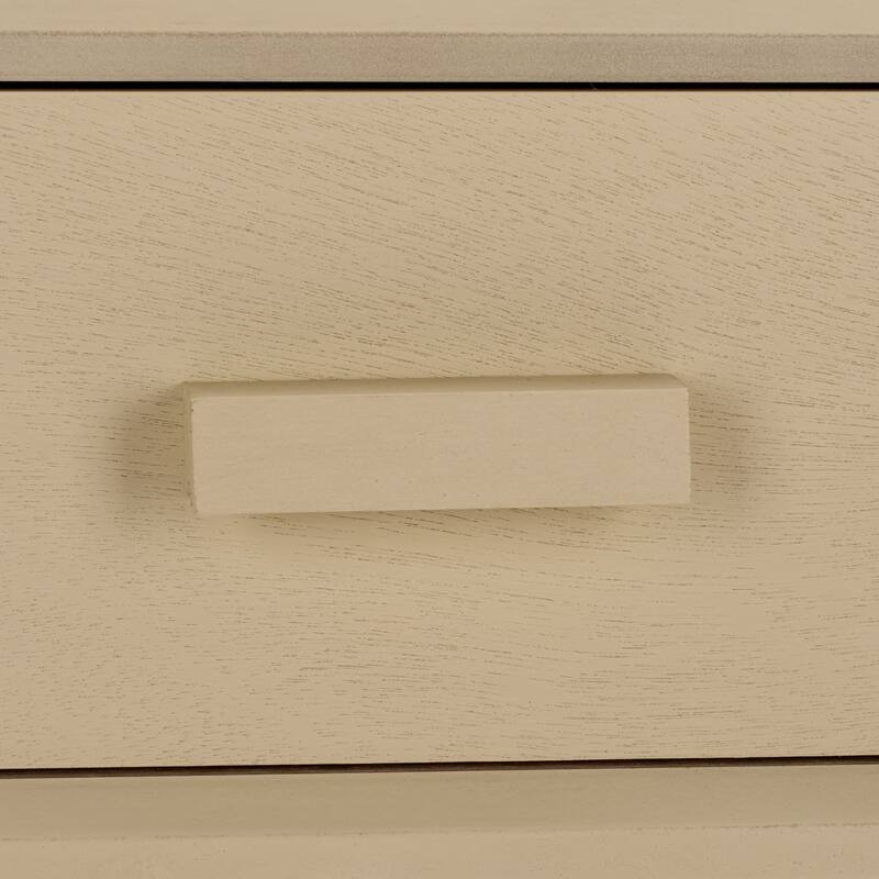 SAFAVIEH Pearla Antique White 2-Drawer Console Table - 28.3" x 13.8" x 30.8" - 28"W x 14"D x 31"H