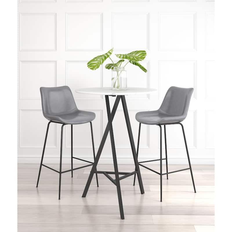 Byron Bar Chair - 20.9" W x 22.2" D x 43.1" H