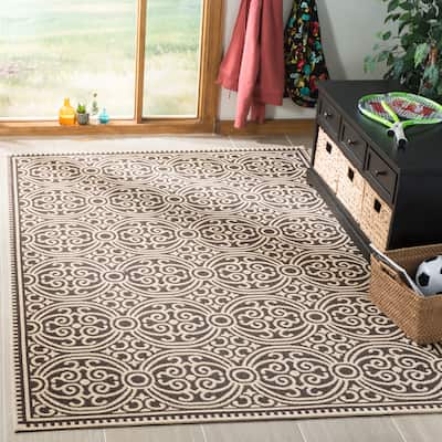 SAFAVIEH Linden Myriame Indoor/ Outdoor Waterproof Patio Backyard Rug
