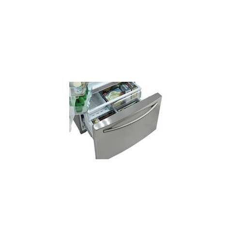 Shop Samsung Rf260beae 26 Cu Ft French Door Refrigerator
