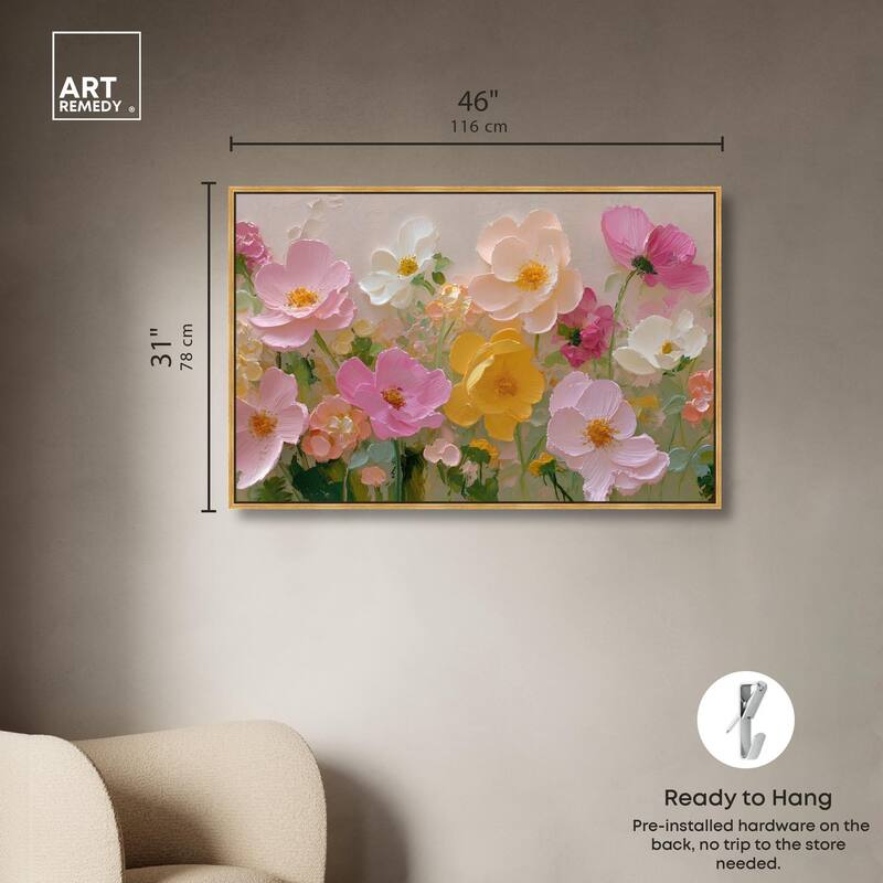 Expressed in Petals II Canvas by Art Remedy