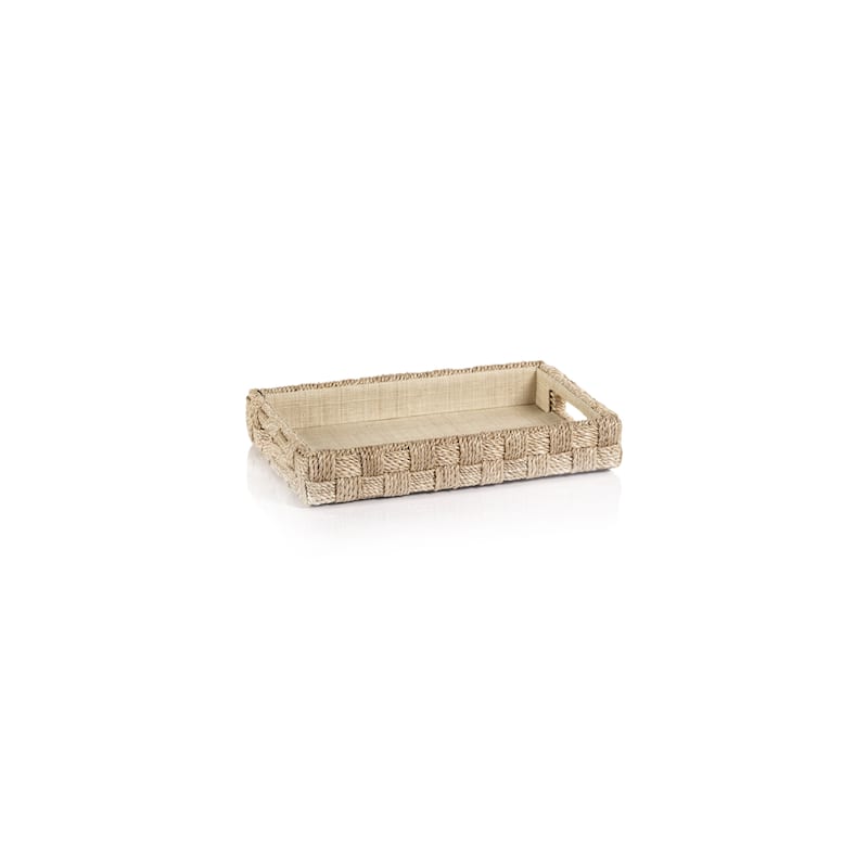 Faenza Abaca Rope Serving Tray - Small
