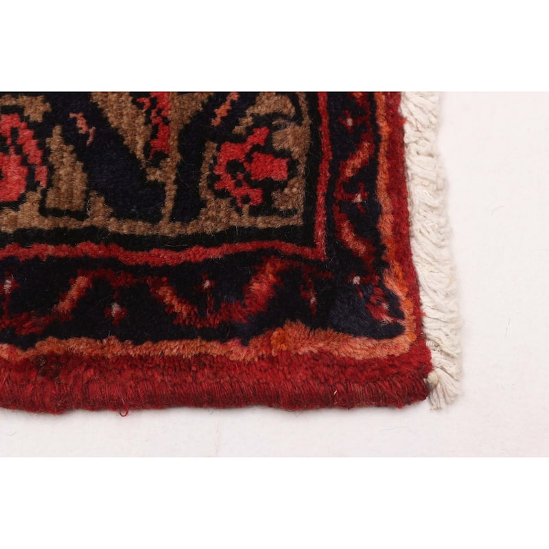 ECARPETGALLERY Hand-knotted Andelz Red Wool Rug - 3'7 x 5'2