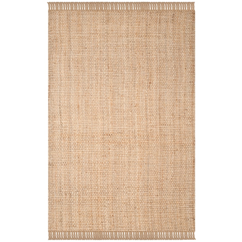 SAFAVIEH Handmade Natural Fiber Khloe Fringe Jute Rug