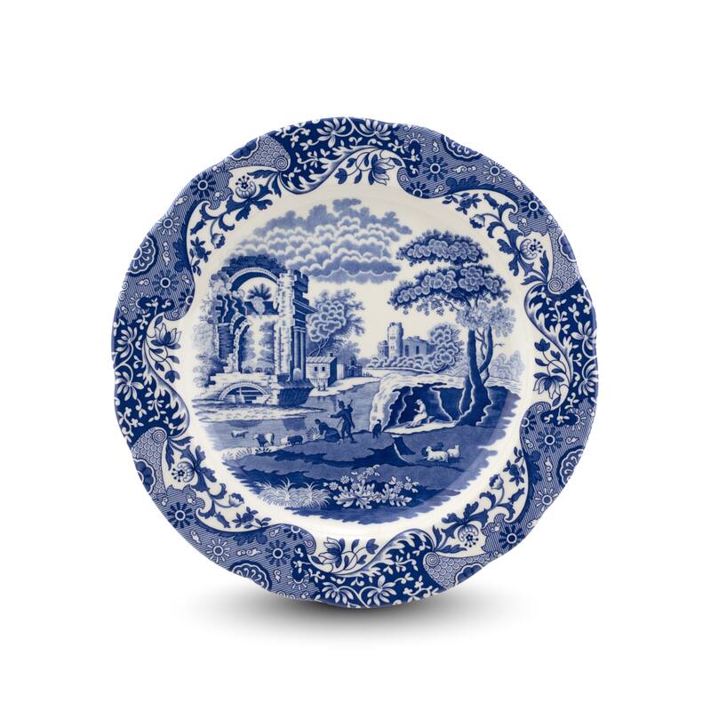 Spode Blue Italian Collection Round Plate - 12 inches