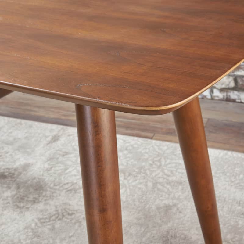 Kiersten Wood Study Table Desk with Overlay by Christopher Knight Home