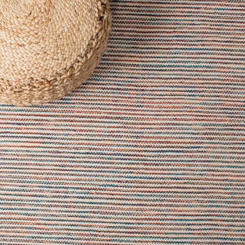 SAFAVIEH Handmade Montauk Viktorien Boho Cotton Fringe Rug