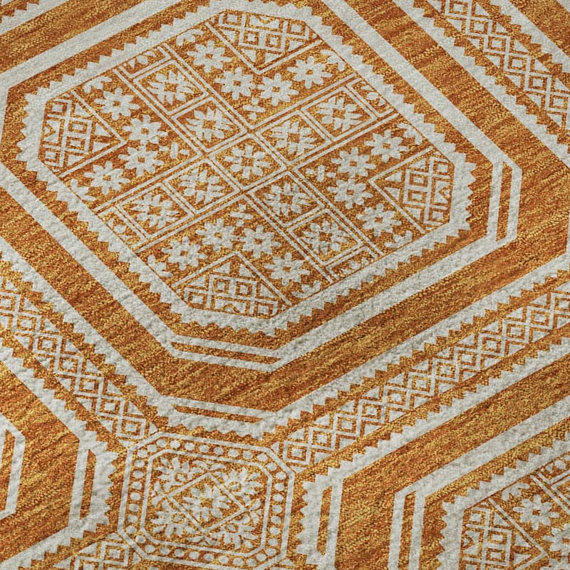 Premium Washable Super Soft Classic Panel Mayfield Rug