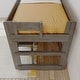 preview thumbnail 14 of 15, Max and Lily Farmhouse Twin-Size Low Loft with 4-Shelf Bookcase and Desk
