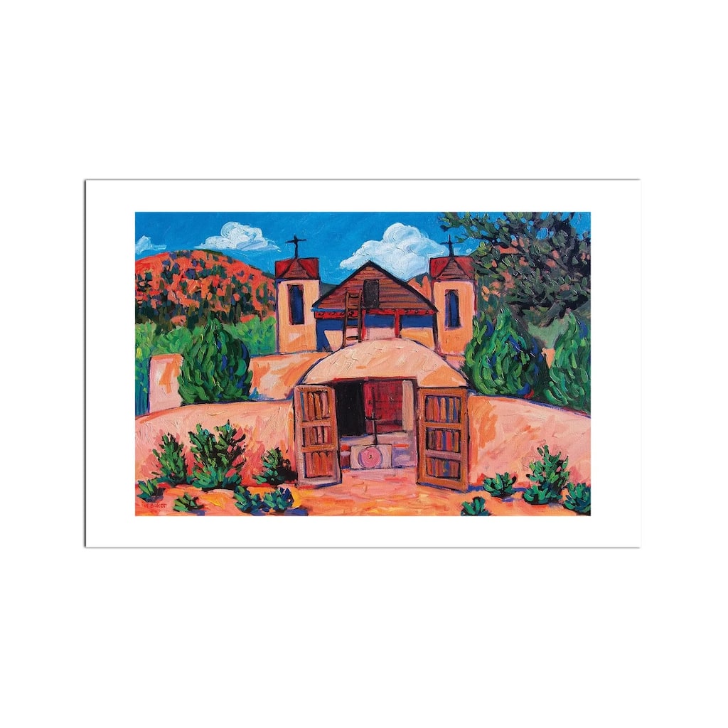 El Santuario de Chimayo, New Mexico Fine Art by Patty Baker - Multi