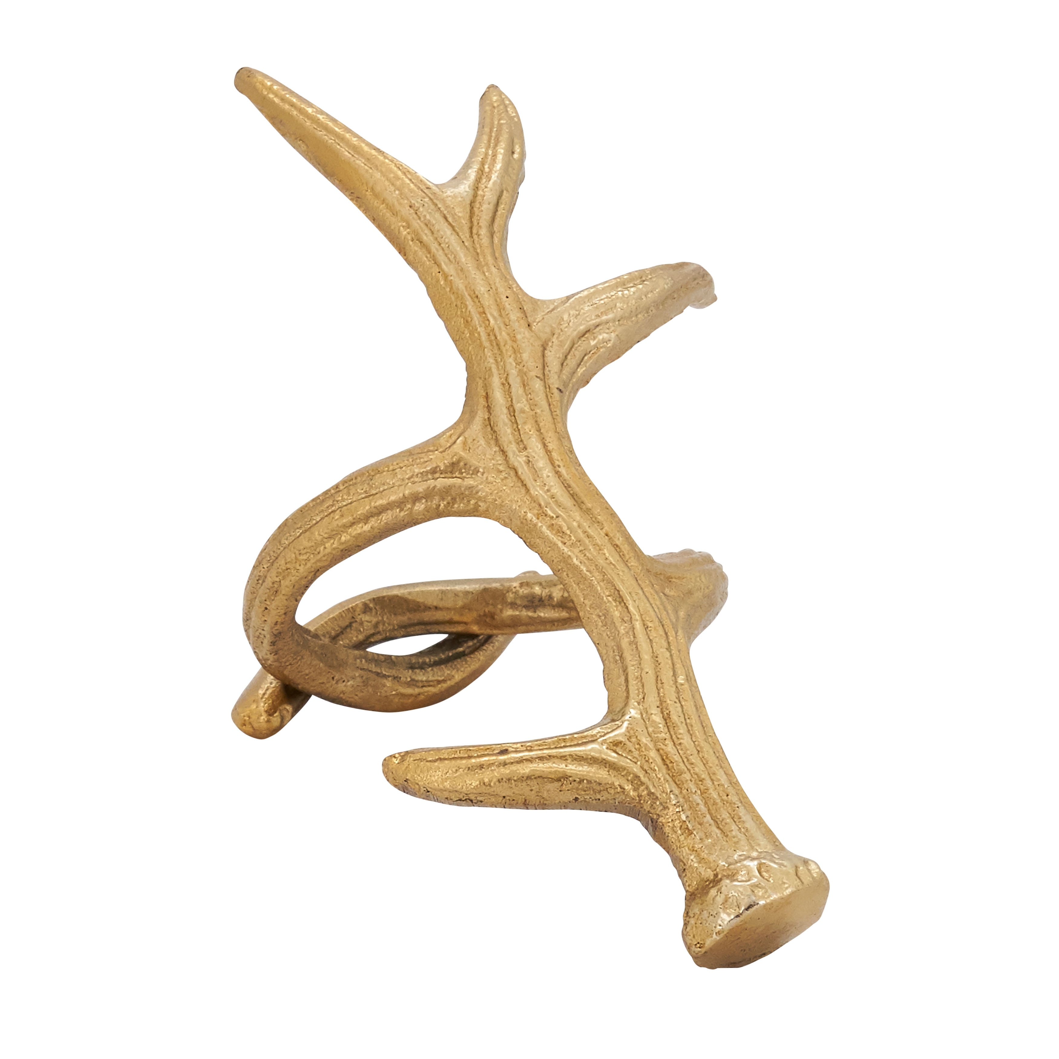 Antler Design Napkin Rings (Set of 4)