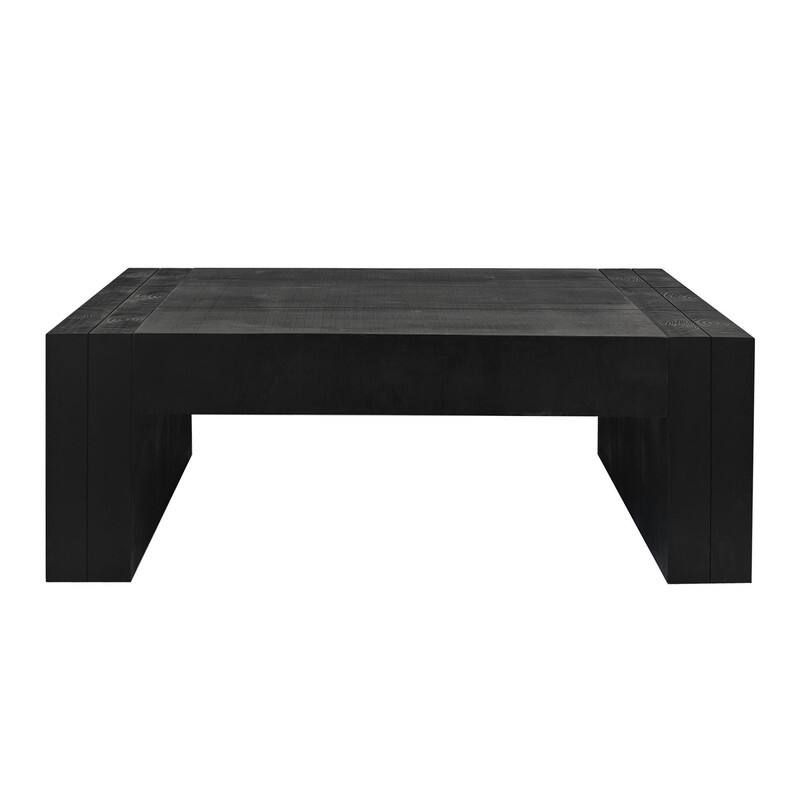Coffee Table, Rustic Wood Center Table, Rectangle Cocktail Tea Table