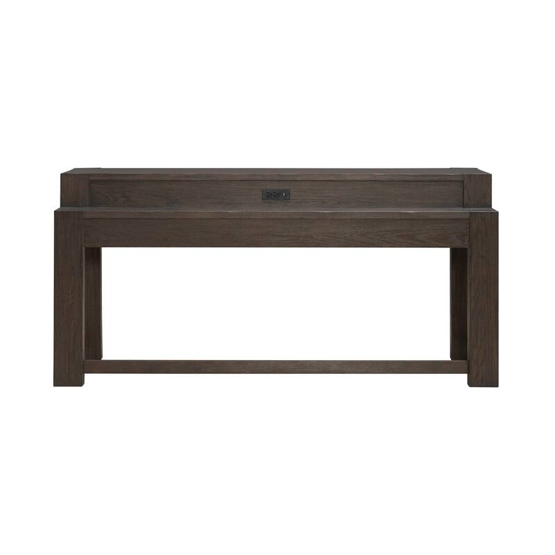 Liberty Furniture Lennox Hill Console Bar Table, Upholstered Swivel Console stools