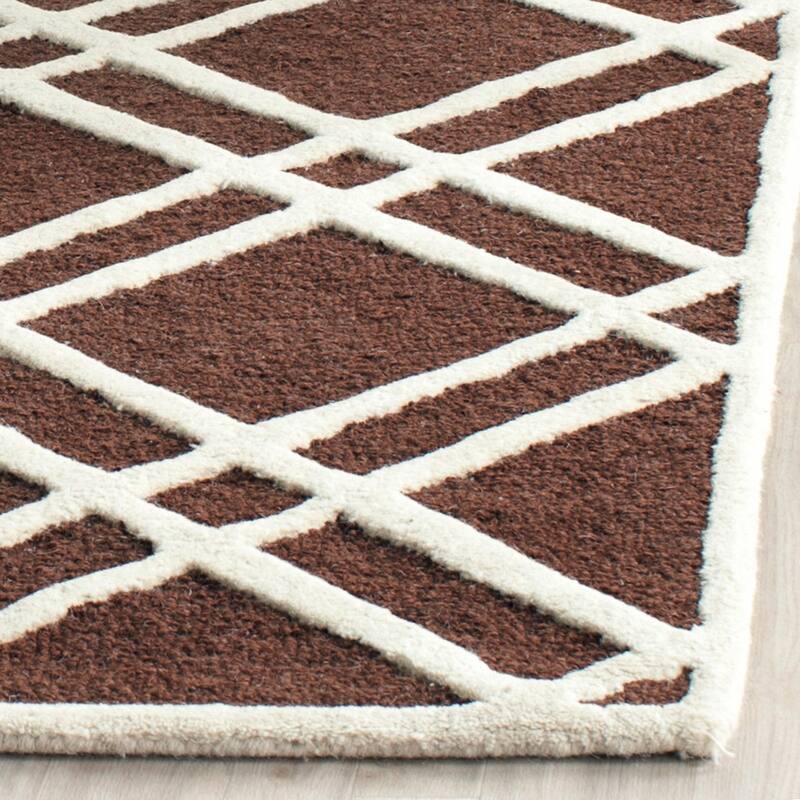 SAFAVIEH Handmade Cambridge Polona Modern Moroccan Wool Rug