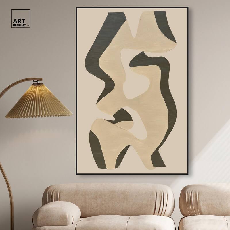 Shapes of Sage I Canvas by Art Remedy
