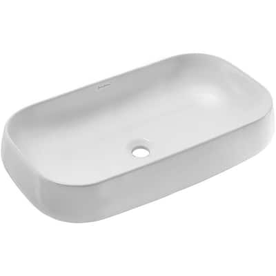 Swiss Madison Chateau 28" Rectangular Ceramic Vessel Bathroom Sink