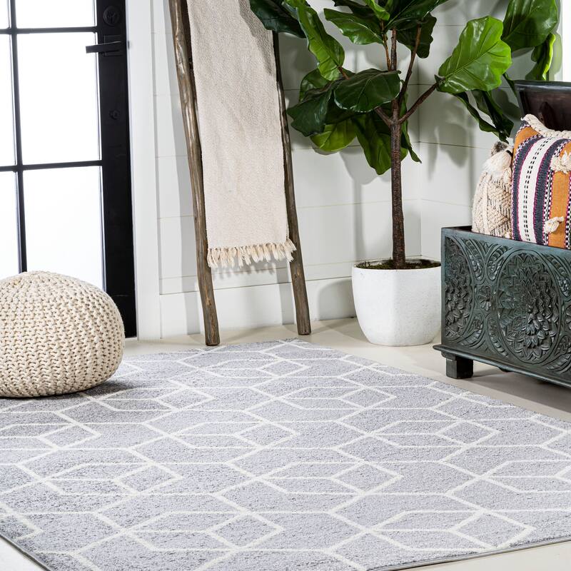 JONATHAN Y Cole Blocks Modern Geometric Area Rug