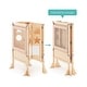preview thumbnail 5 of 4, Guidecraft Classic Kitchen Helper Double Natural
