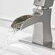 preview thumbnail 26 of 47, Vibrantbath Vessel Sink Faucet Waterfall with Pop Up Drain