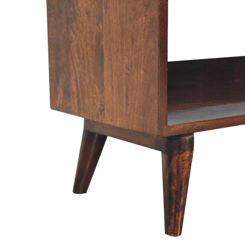 Artisan Furniture Solid Wood California Walnut Nordic Storage Bench