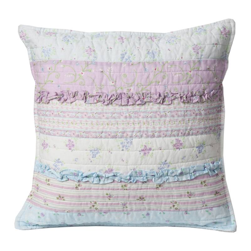 Romantic Chic Lace 16-inch Square Decorative Throw Pillow