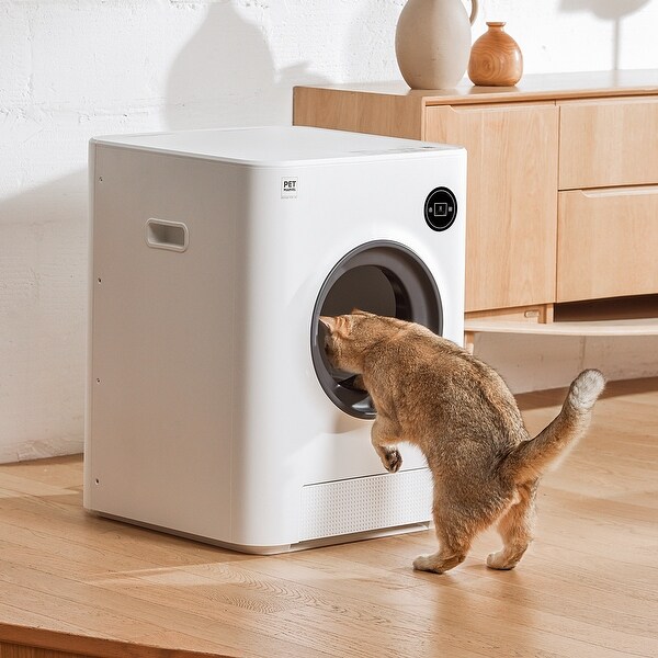 Pet Marvel Self Cleaning Cat Litter Box Automatic Litter Box for