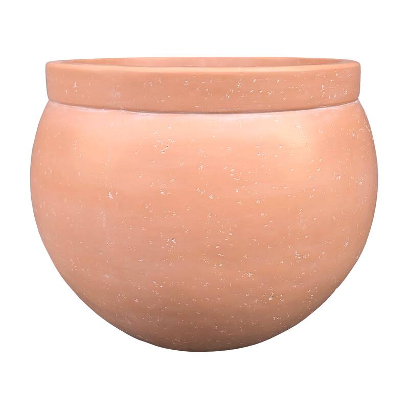 Southern Patio Giacomo Resin 16.8-inch Outdoor Planter