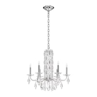 Sarella 6 Light 25 inch Stainless Steel Chandelier Ceiling Light - One ...