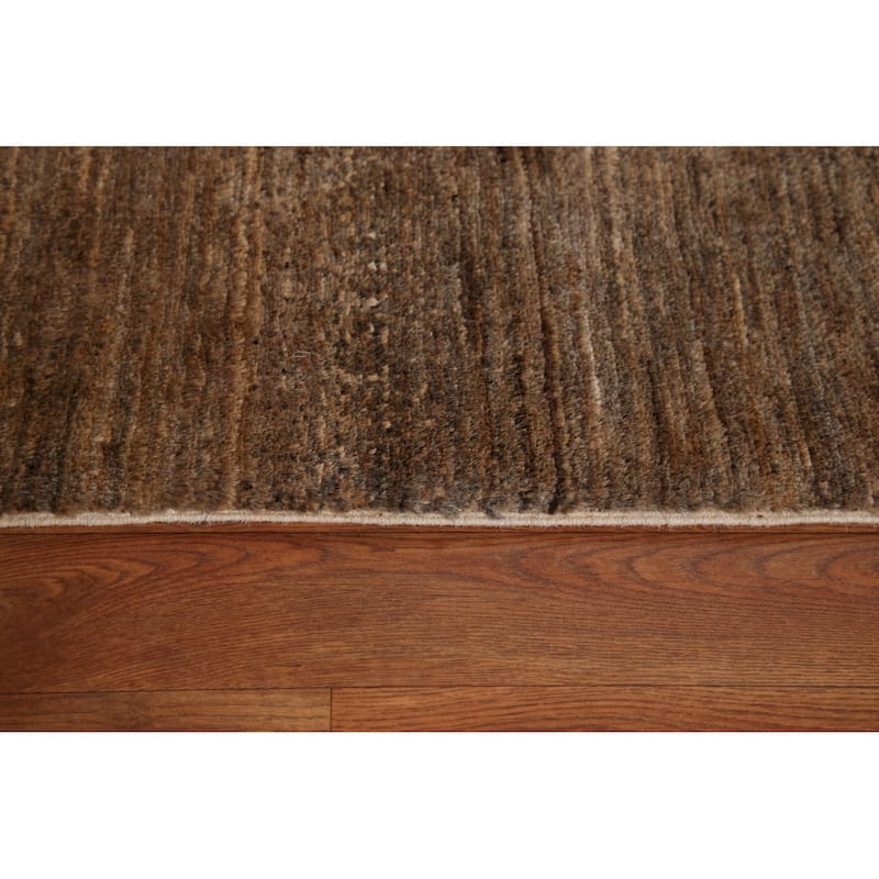 Gabbeh Kashkoli Area Rug Hand-knotted Wool Carpet - 4'7"x 5'6"