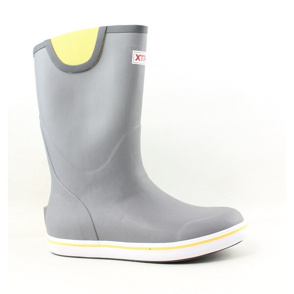 mens yellow rain boots