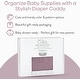 preview thumbnail 11 of 19, Large Portable Baby Diaper Caddy Organizer Nursery Storage Bin and Car Travel Basket by Comfy Cubs