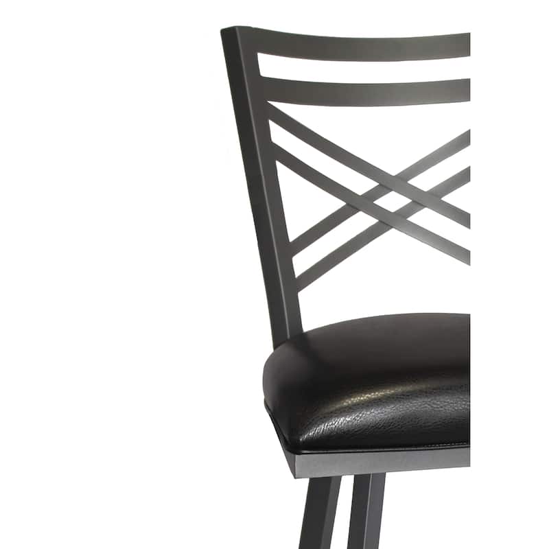 Tempo Furniture Rebecca Swivel 26" Counterstool/30" Barstool by Furnish Theory