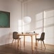 preview thumbnail 46 of 71, Set of 4 Plastic Dining Side Chair Wood For Event Kitchen Office Event Garden Patio Cafe Indoor Outdoor