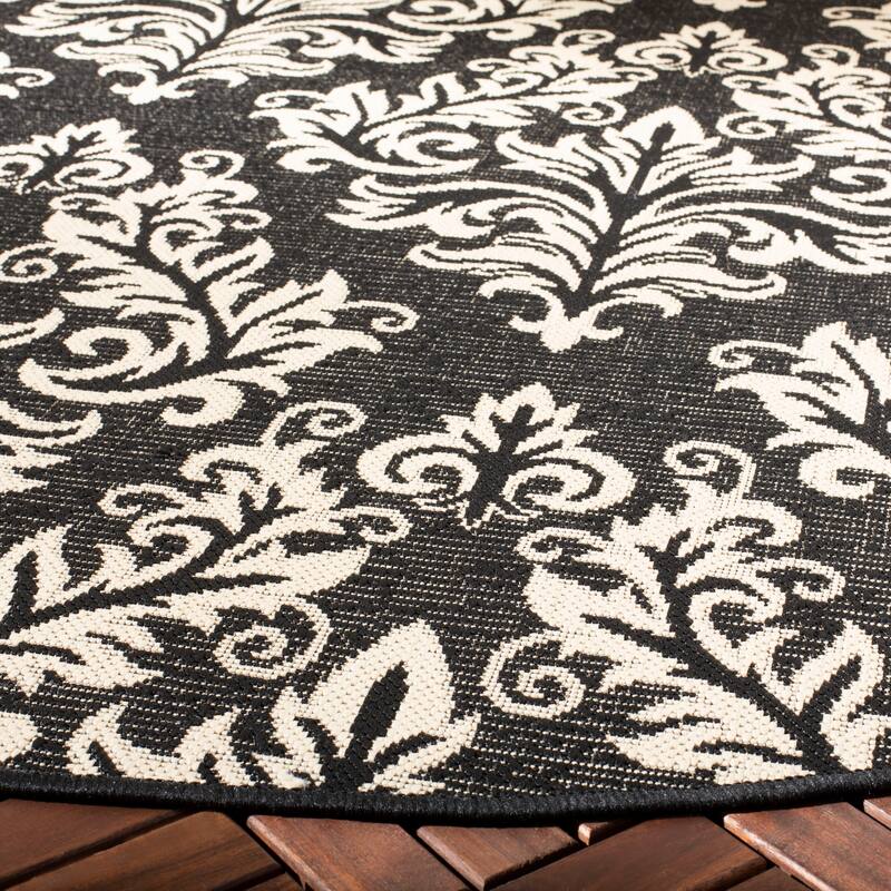 SAFAVIEH Courtyard Moshka Indoor/ Outdoor Waterproof Patio Backyard Rug