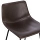 preview thumbnail 17 of 25, Poly & Bark Paxton 24" Seat Height Counter Stool (Set of 2)