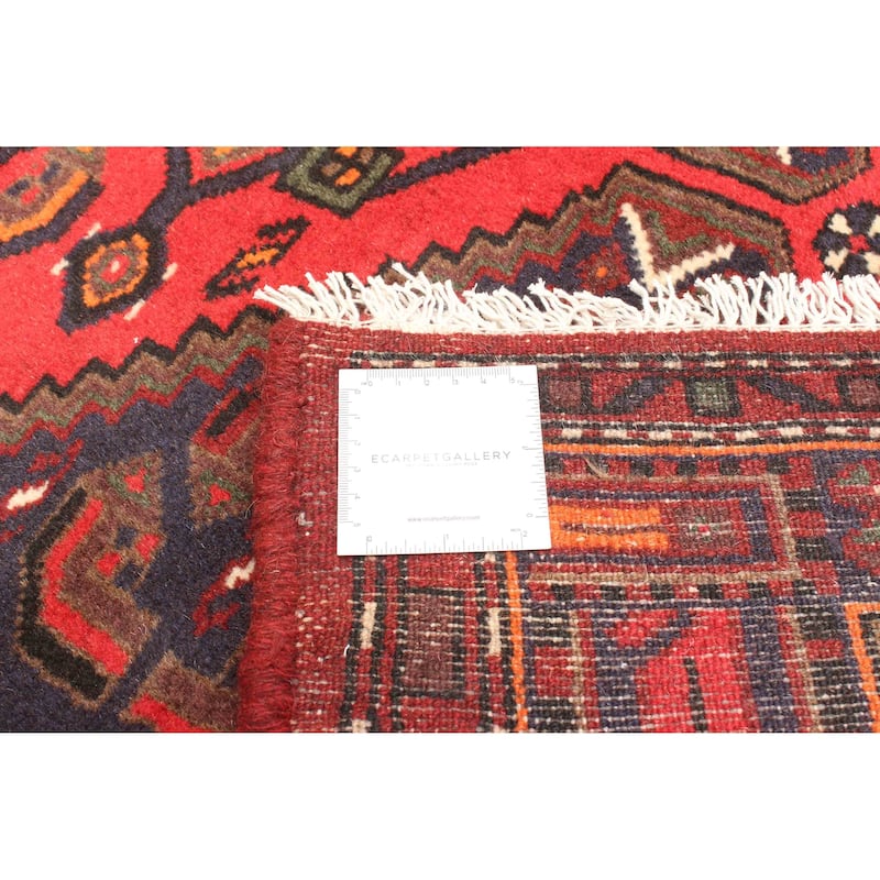 ECARPETGALLERY Hand-knotted Anadol Red Wool Rug - 3'11 x 7'1