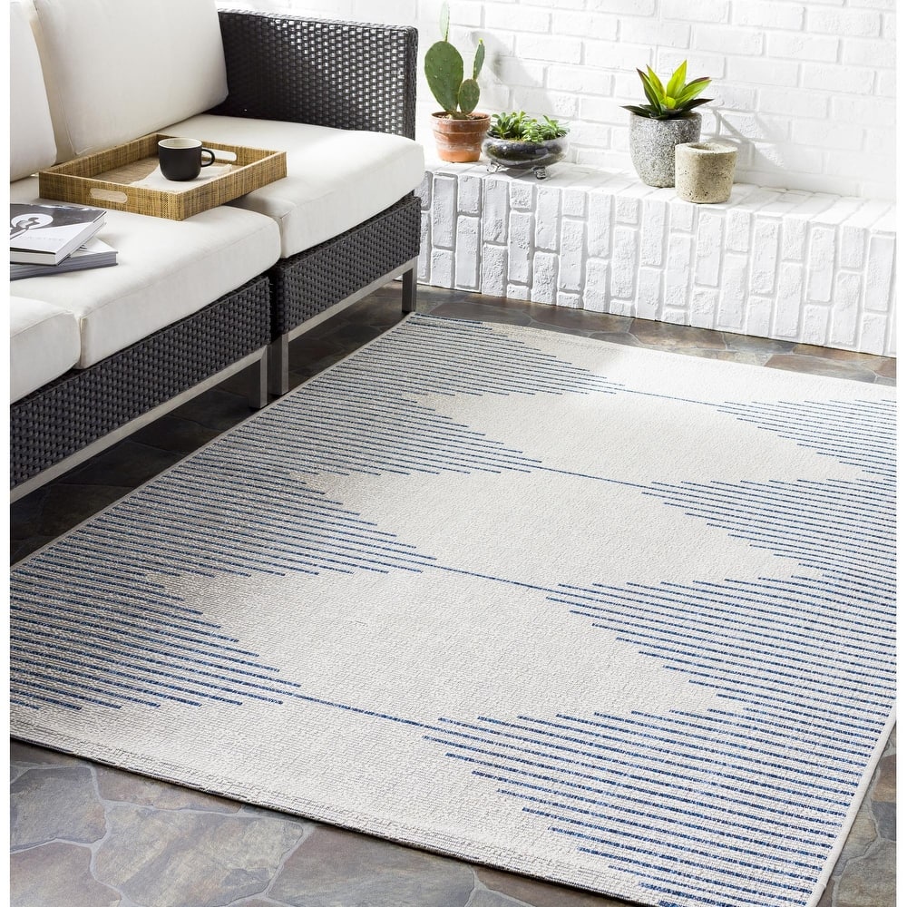 Livabliss Eagean Casual Indoor/Outdoor Area Rug