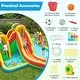preview thumbnail 33 of 34, Costway Inflatable Water Slide Kids Bounce House Splash Pool